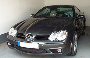 Die Schnauze wurde nachbehandelt.